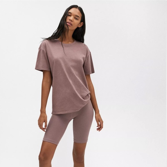 Aritzia TNA Tour T-Shirt - Heather Chrome - Picture 5 of 5